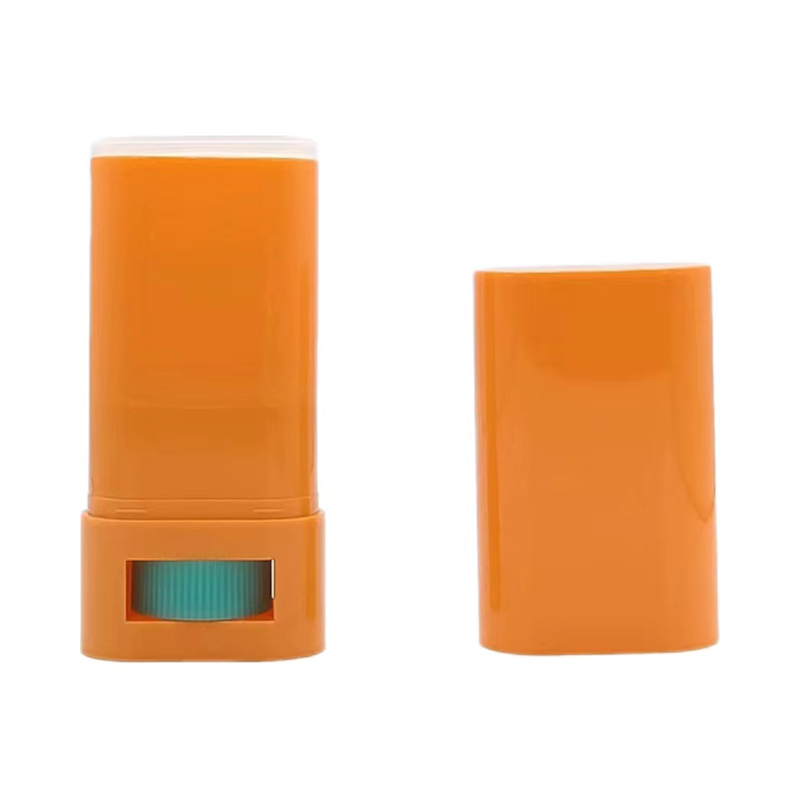 Fornecimento de fábrica 15g 20g 30g Cuidados com a pele Bastão desodorante Recipiente para cuidados com a pele Bálsamo desodorante redondo