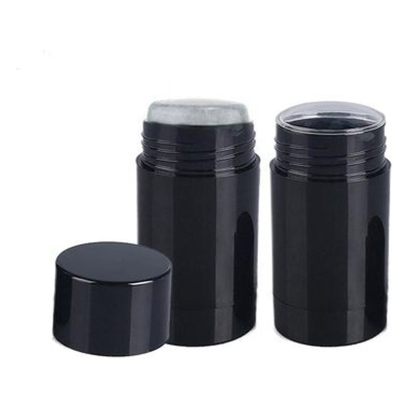 Customização de alta qualidade 10g Bastão de blush vazio garrafa desodorante bálsamo bastão de rotação superior recipiente de embalagem plástica cosmética reutilizável