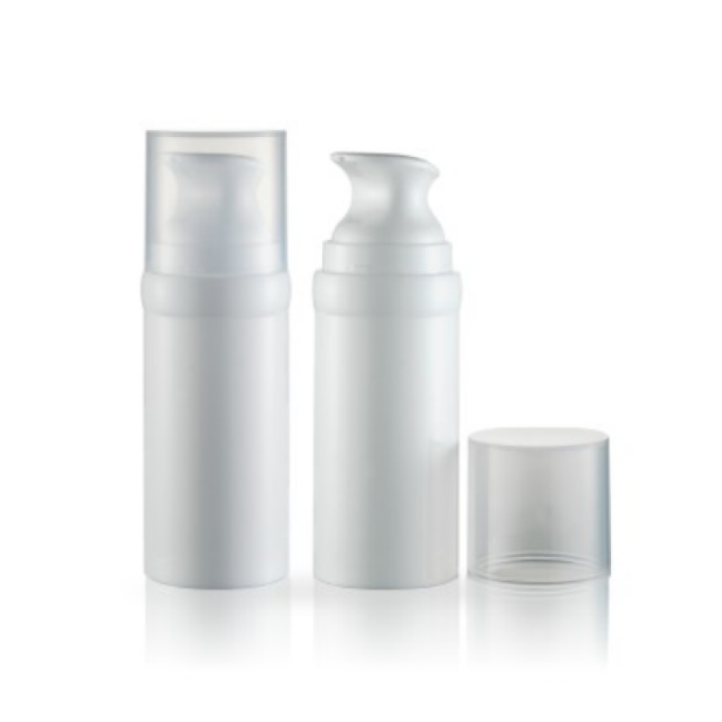 Design elegante, frasco com bomba airless de 50ml de alta qualidade usado para embalagem de cuidados com a pele