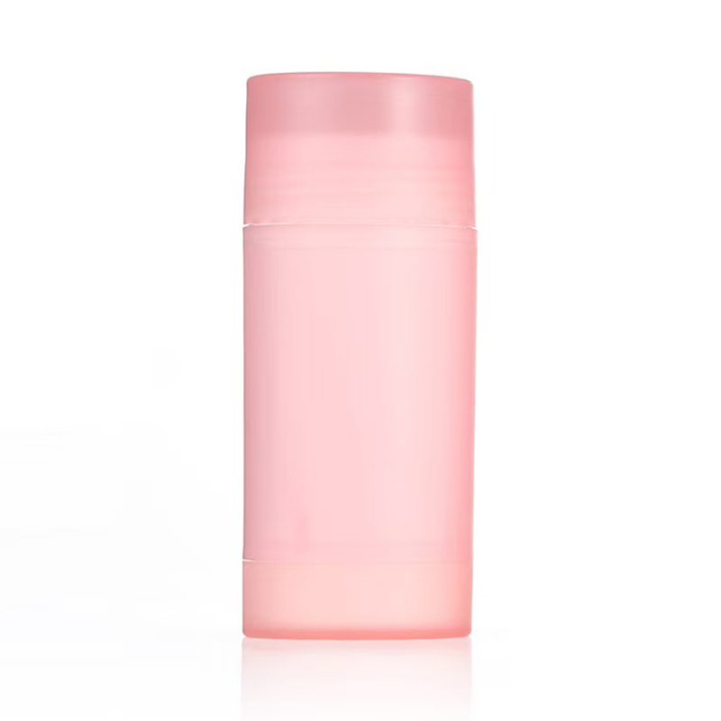 Novo design 35g 50g 75g PP Double Shell Body Fragrance Desodorante Balm Stick Container