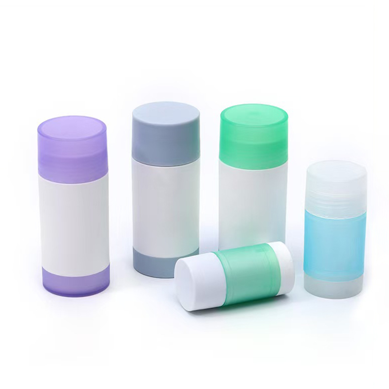 Design Rotativo 30g 50g 75g 100g PP Corpo de Dupla Camada Recipiente para Bastão Desodorante Perfumado
