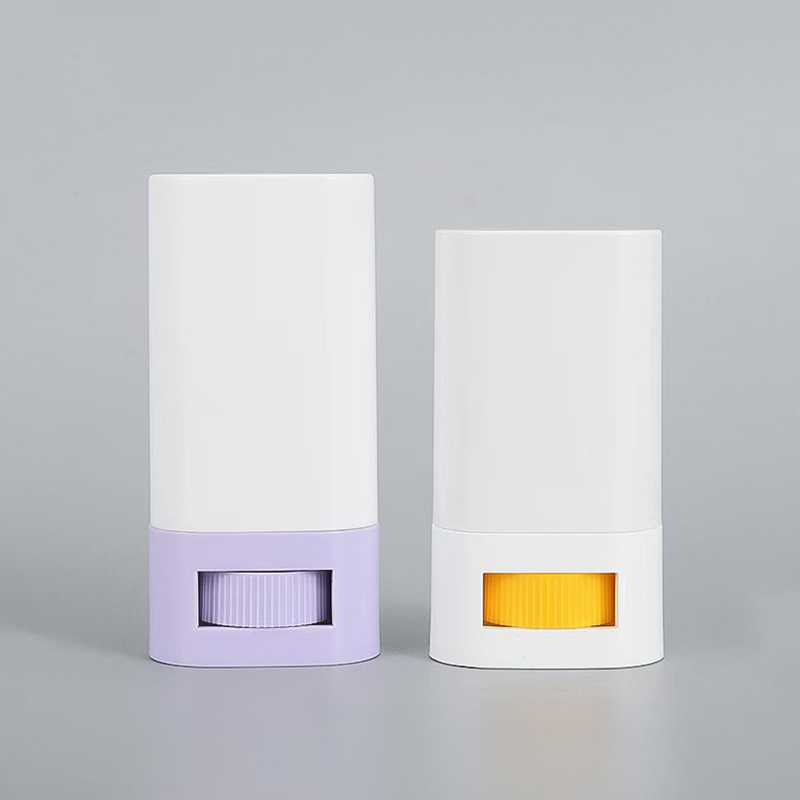 Botões de cosméticos para protetor solar e creme corporal cores personalizadas plástico