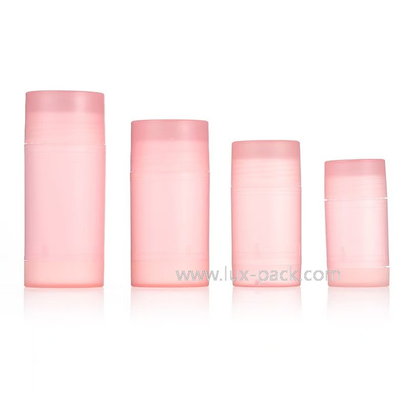 Frasco de Bálsamo Cosmético Blush Tubo Embalagem Plástica Recipiente Reutilizável
