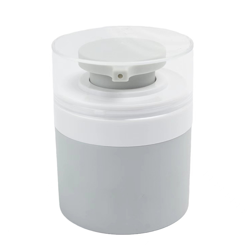 Frasco dispensador airless cilíndrico de material PP com 30g 50g 100g Selecionado Usado para Loção Cuidados Pessoais