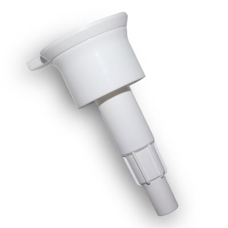 28mm 4CC Output Custom Colored PP Plastic Crown Emulsion Pump Lotion Pump Hand Wash Screw-in