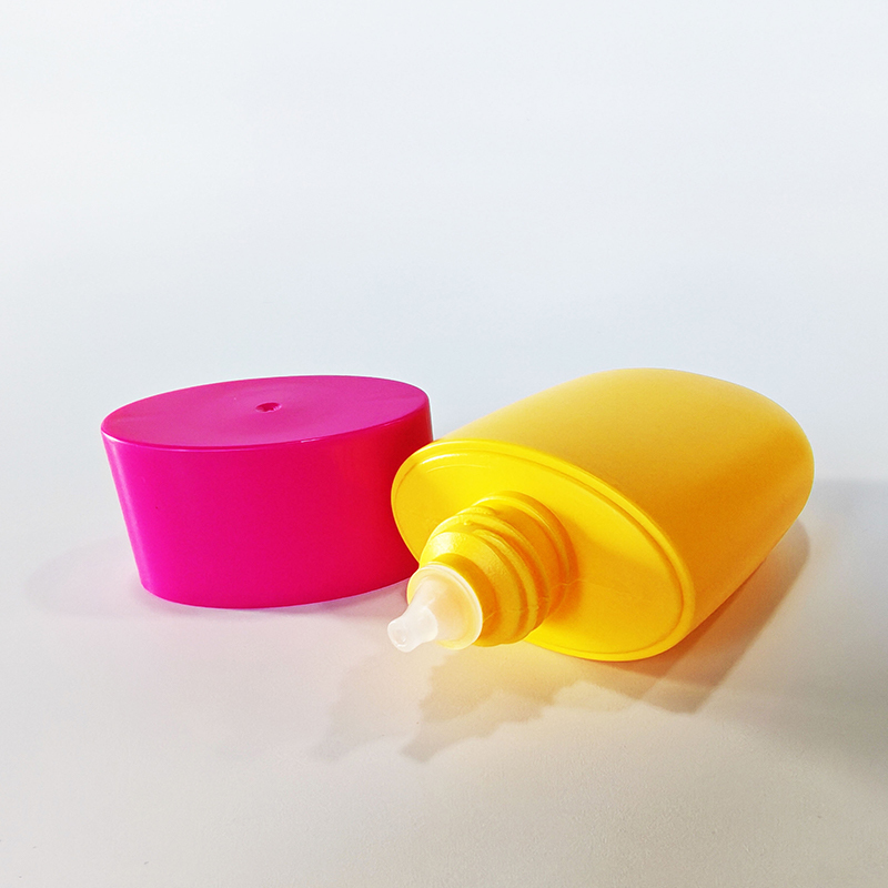 50 ml Creme de isolamento solar Creme de proteção solar Loção de frasco BB Creme de cuidado da pele Cosmético frasco de plástico