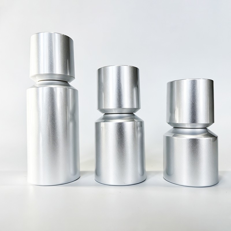 30/50/80/100ml Atualizado Estilo Moderno Botão de Plástico Sem Ar Cosmético Novo Estilo Creme de Cuidados da Pele Loção Cosmética