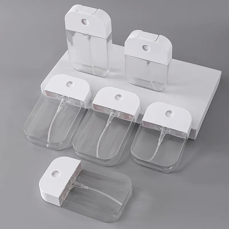 Wholesale 30ml 50ml Refillable Pocket Card Perfume Spray Bottles, Portable Card Shape Fragrance Spray Bottles