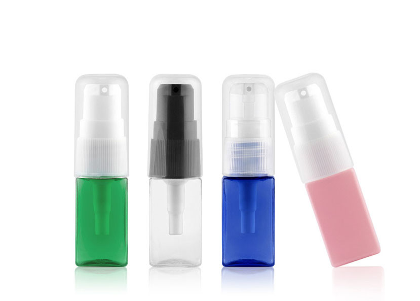 O cosmético plástico da bomba do tratamento engarrafa a capacidade pequena do mini tamanho
