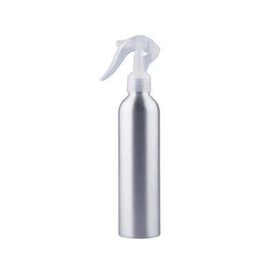 100 ml 150 ml 250 ml Garrafa de Alumínio Anodizado de Prata Embalagem Cosmética Garrafa de Alumínio