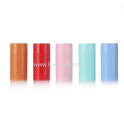 Recipiente de bastão sólido perfumado bálsamo de reabastecimento do corpo deodorante de bastão de garrafa