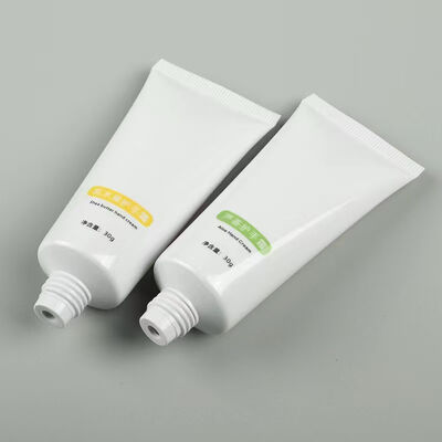 Capuz cilíndrico com 30 mm de diâmetro Tubo de creme de plástico Suporte de impressão de seda e estampagem a quente