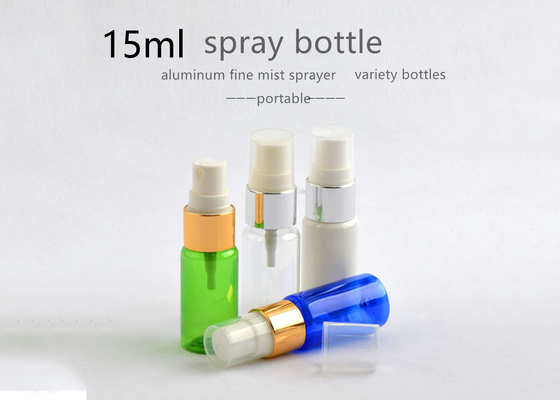 Das garrafas cosméticas do pulverizador do perfume da forma redonda Portable recarregável do derramamento não